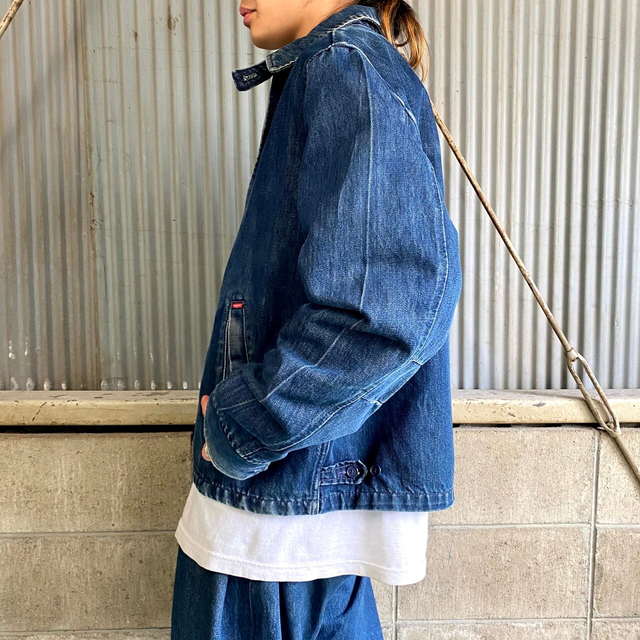 90年代 Levi's ユーロリーバイス STA-PREST デニムスイングトップ ...