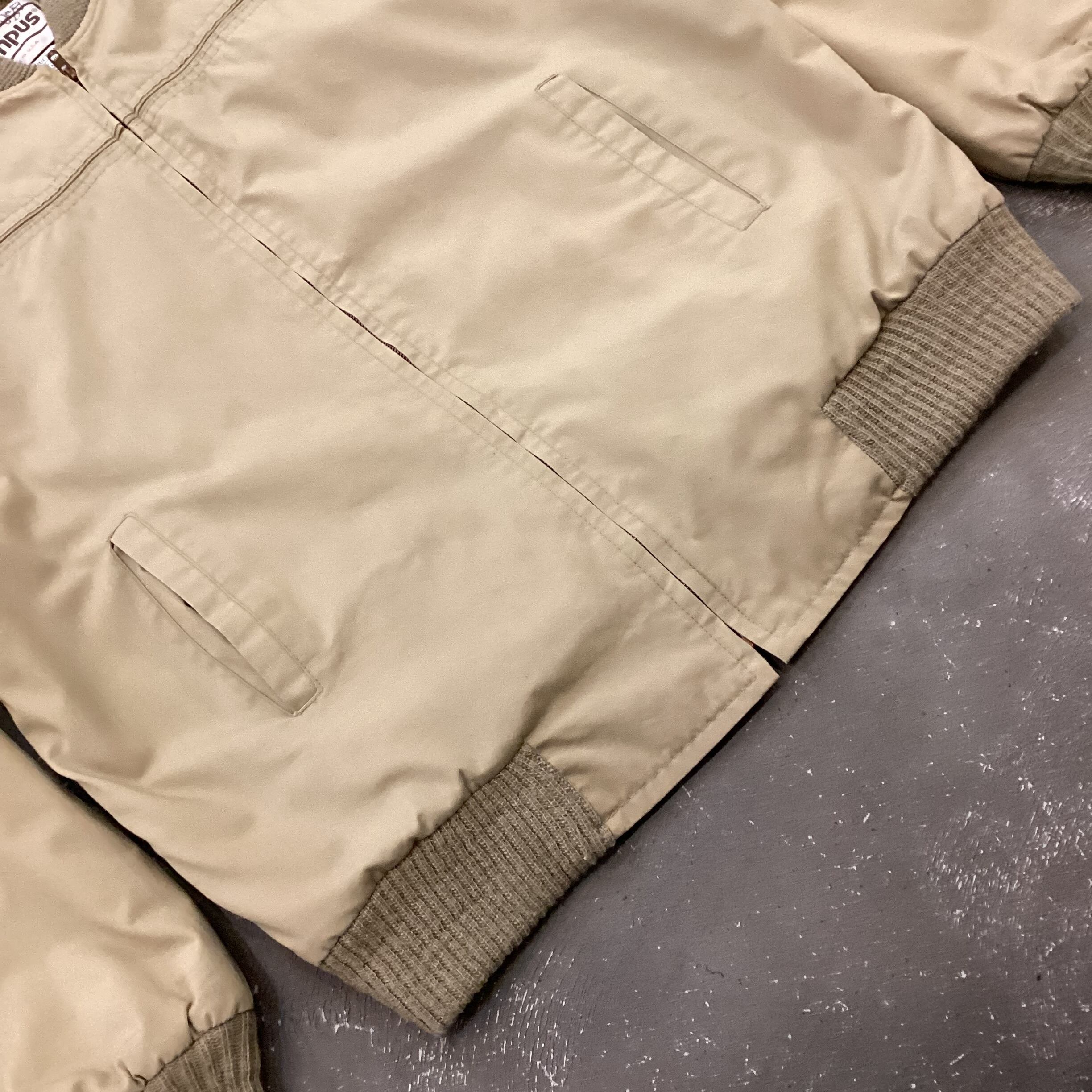 70s CAMPUS キャップショルダー ジャケット ボアライナー 44L 棒 70s CAMPUS キャップショルダー ジャケット ボアライナー 44L 棒