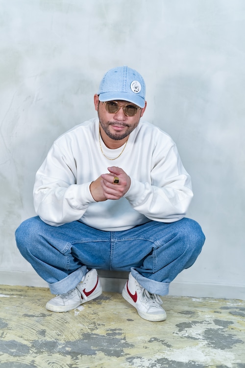 SLUGGER MOB"DENIM CAP meets CAN BADGE"【Made to order】