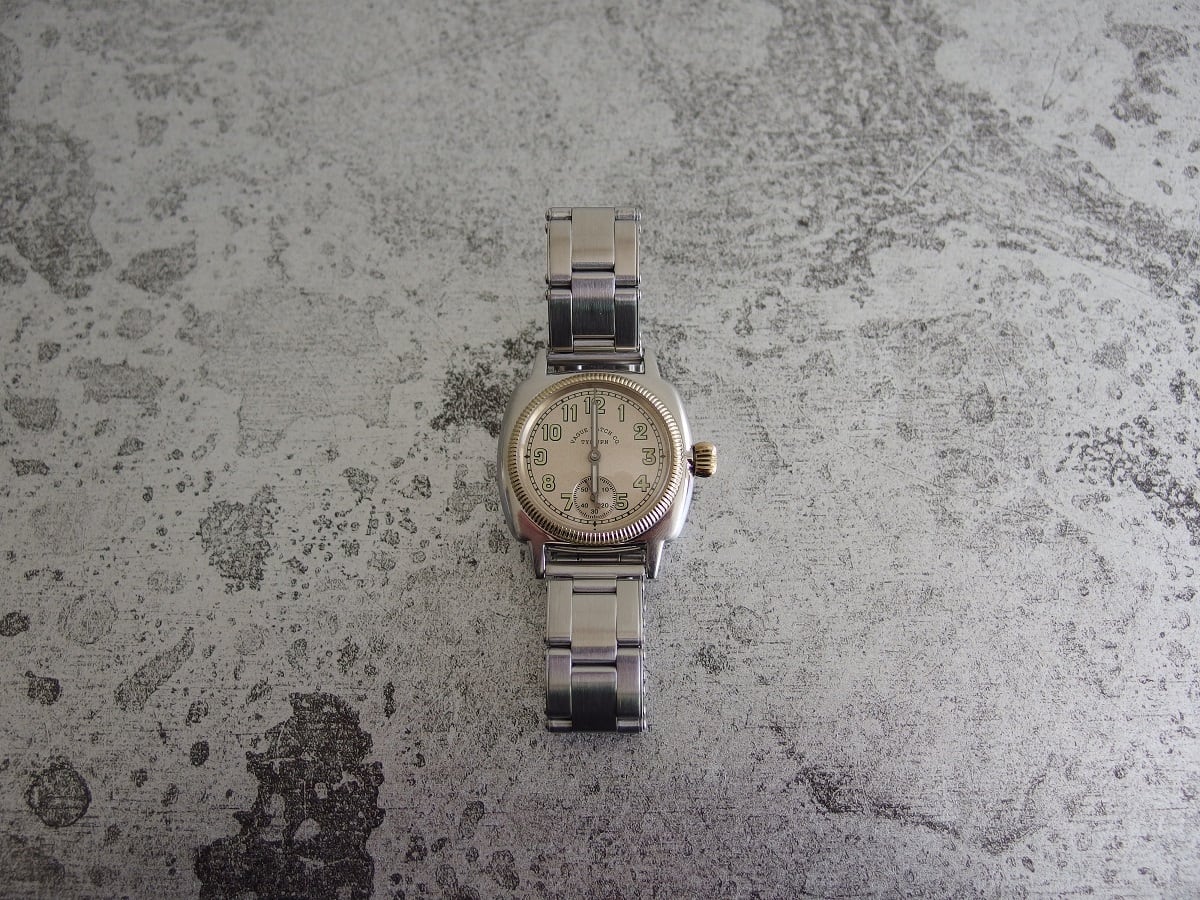 VAGUE WATCH / ヴァーグウォッチ】Coussin Early Stainless Belt Men's