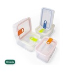 【2セット】オマダ Chef 食品保存容器 5個
