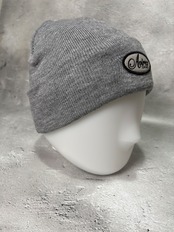 AVIREX / アヴィレックス AX EX VARSITY OVALLOGO KNITWAT ニット帽 グレー