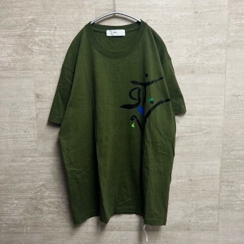 TOGA VIRILIS トーガビリリース　TV02-JK329 20AW Tシャツ　size46 カーキ　【中目黒B4】