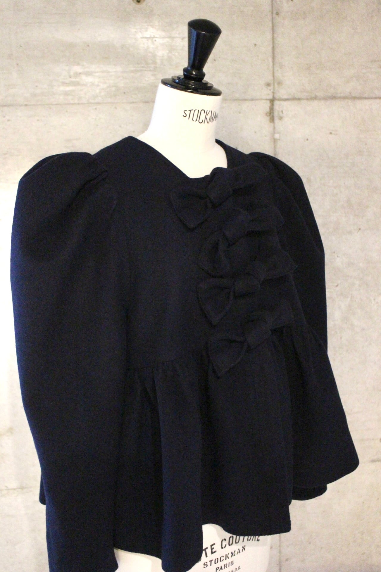 Ribbon Coat/Navy | J.N.Hearts