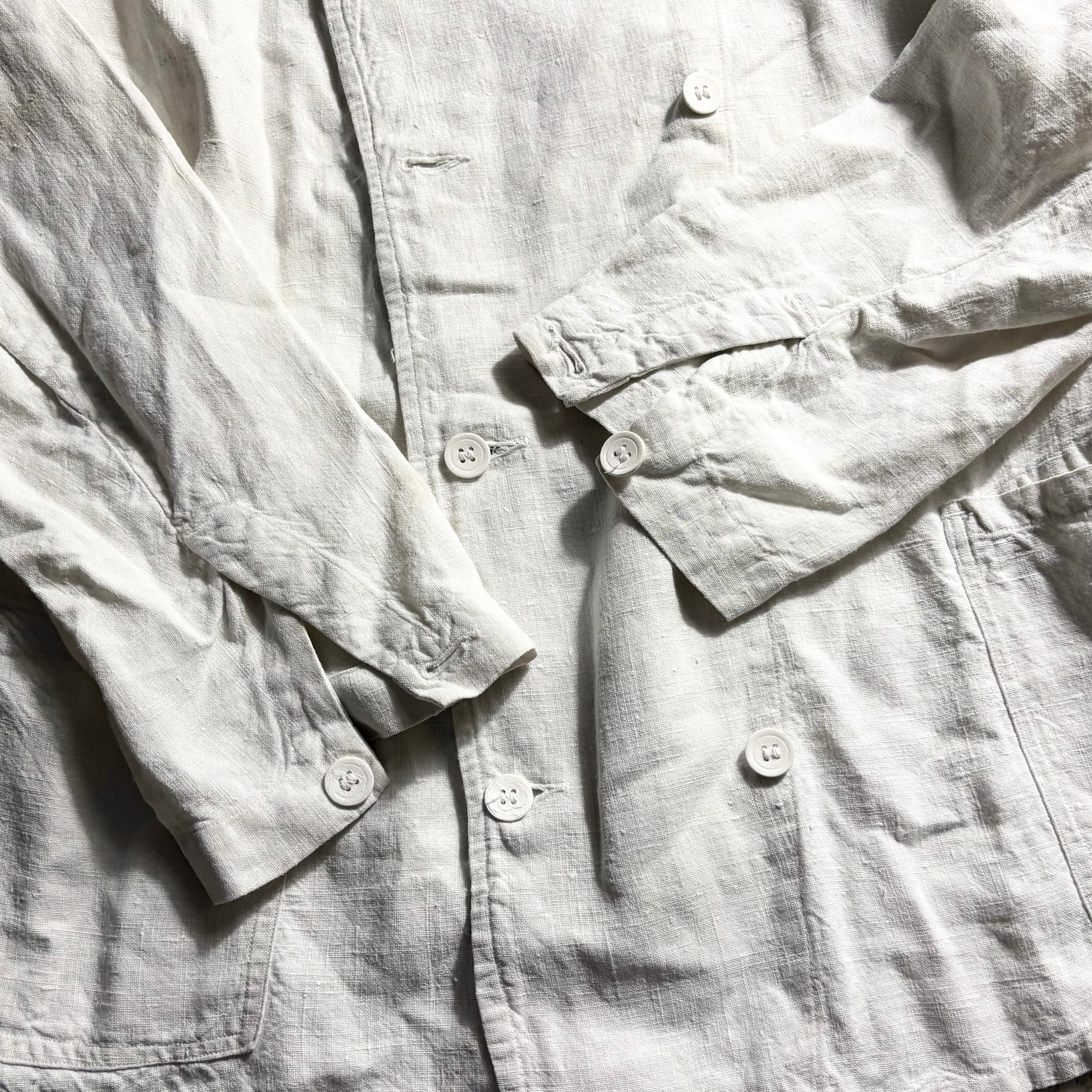 vintage 1950's British military linen jacket | NOIR ONLINE