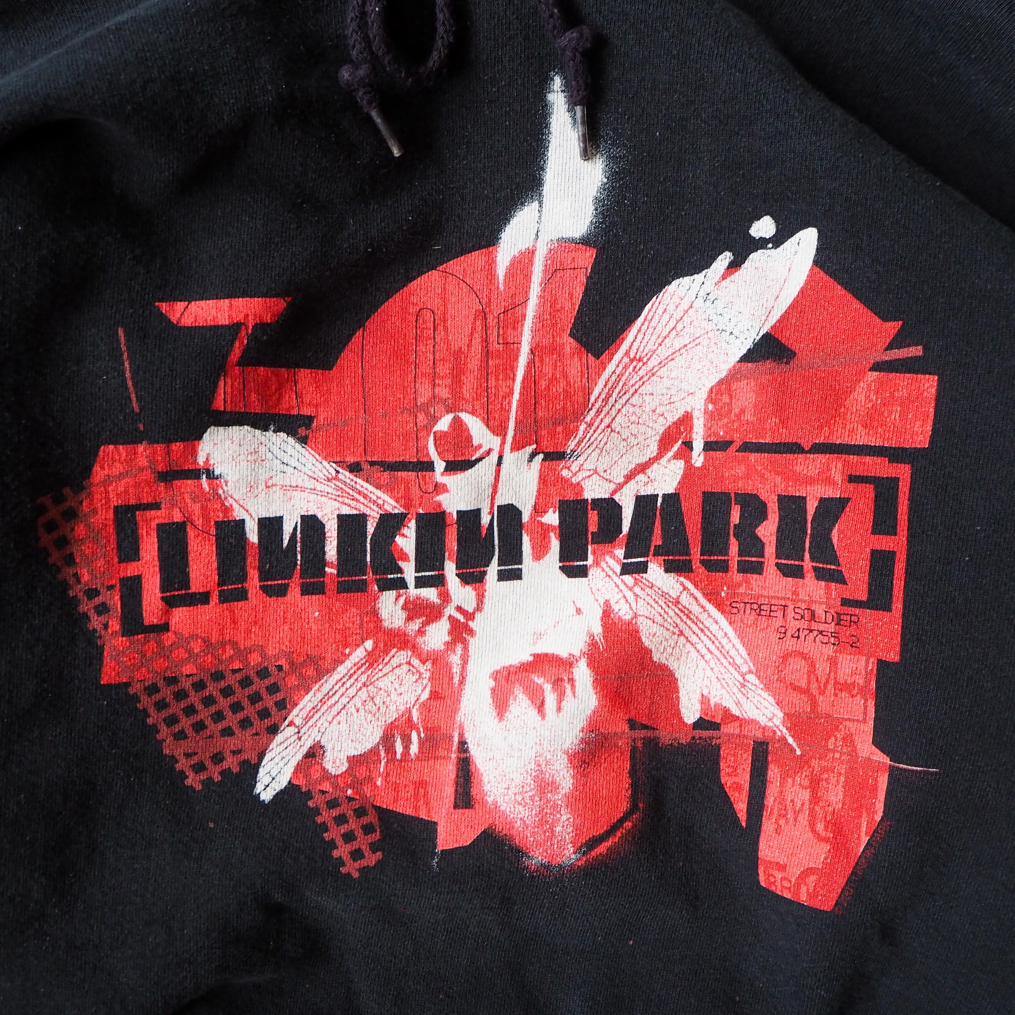 00s “LINKIN PARK” underground hybrid theory print hoodie lee body 