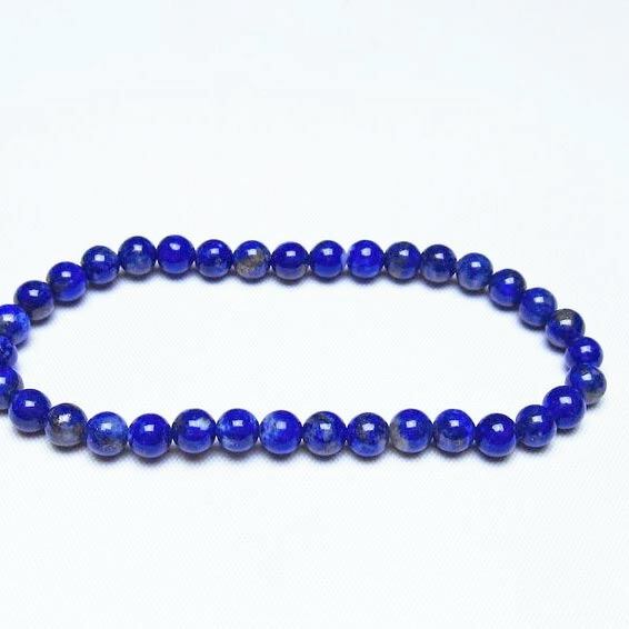 ラピスラズリ ブレスレット 5mm 一点物 メール便可 [M便 1/10] 111-48297