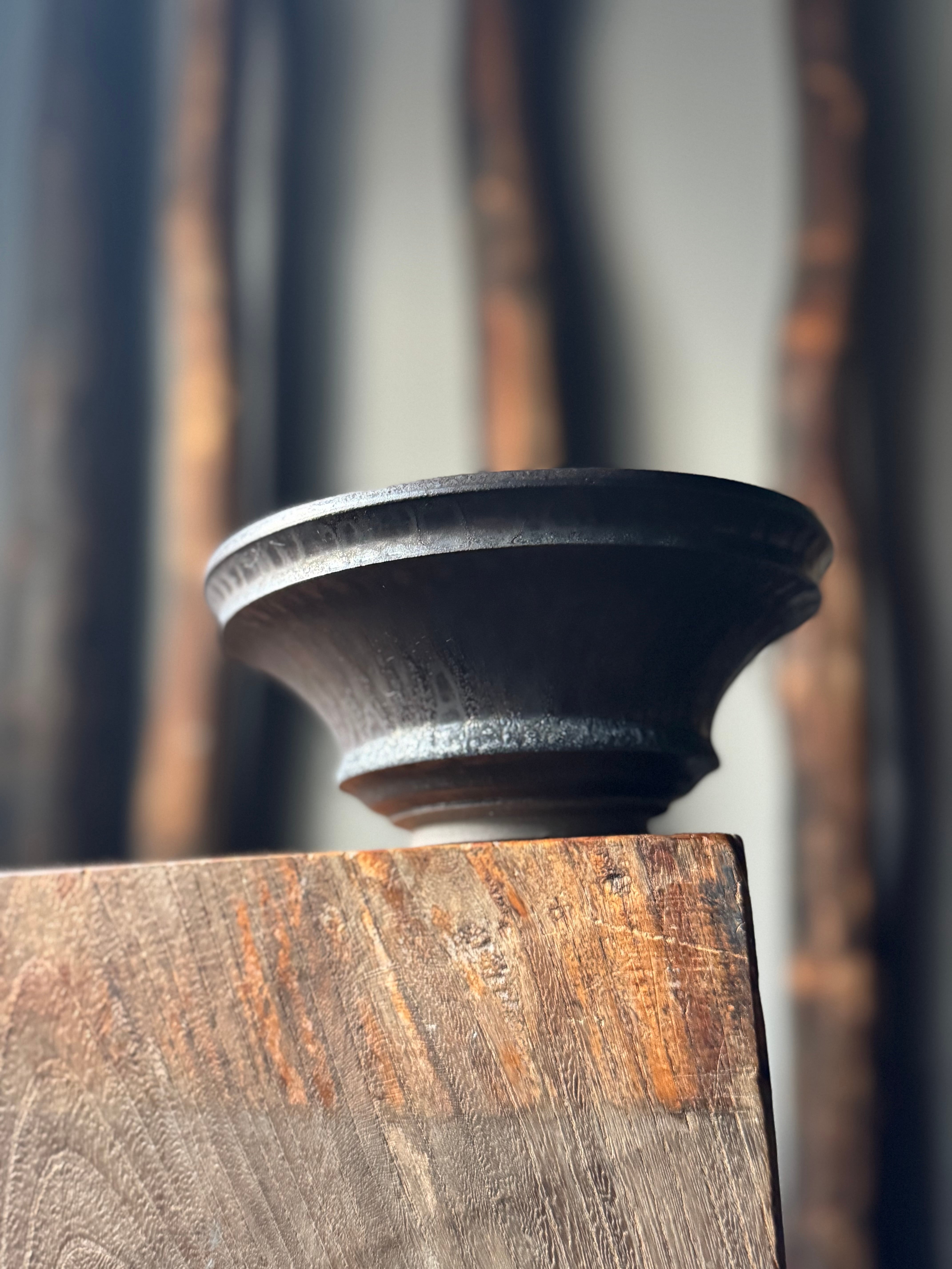 【新着】deracinefactory 閑野淳氏【最高の陶器鉢・高さ7cm 横幅15cm】