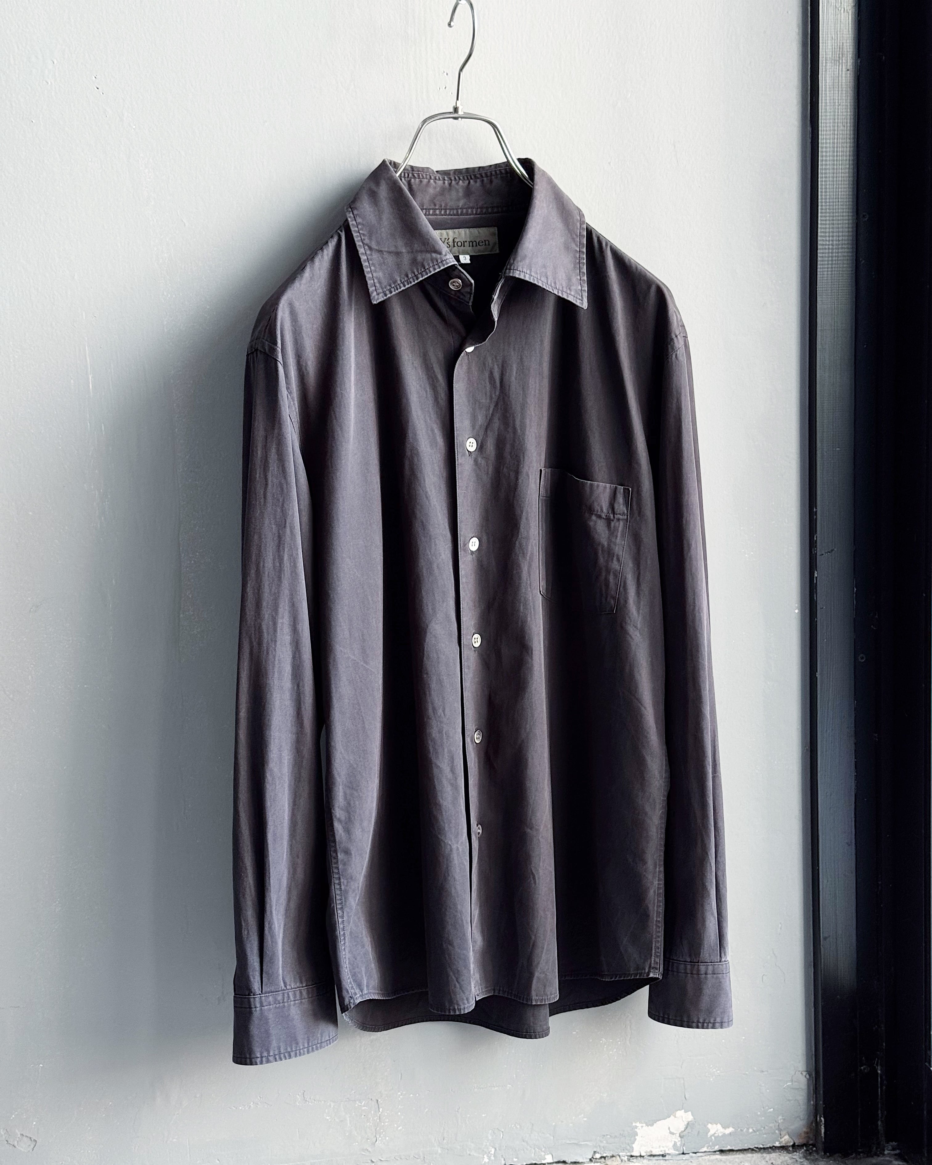 BLACK COMME des GARÇONS- belted design shirt | 弥勒 -MIROKU-