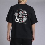 ベーマークバックフェイスロゴTシャツ