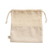 Somewhere Suitcase巾着/オーガニックコットン