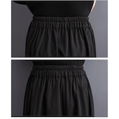 プリーツ切り替え ワイドパンツ 00212