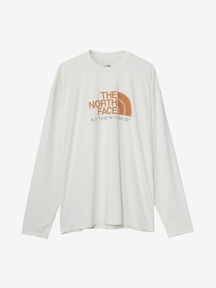 THE NORTH FACE (ザノースフェイス) ロングスリーブウォータースムースティー (WD) ホワイトデューン NT12432