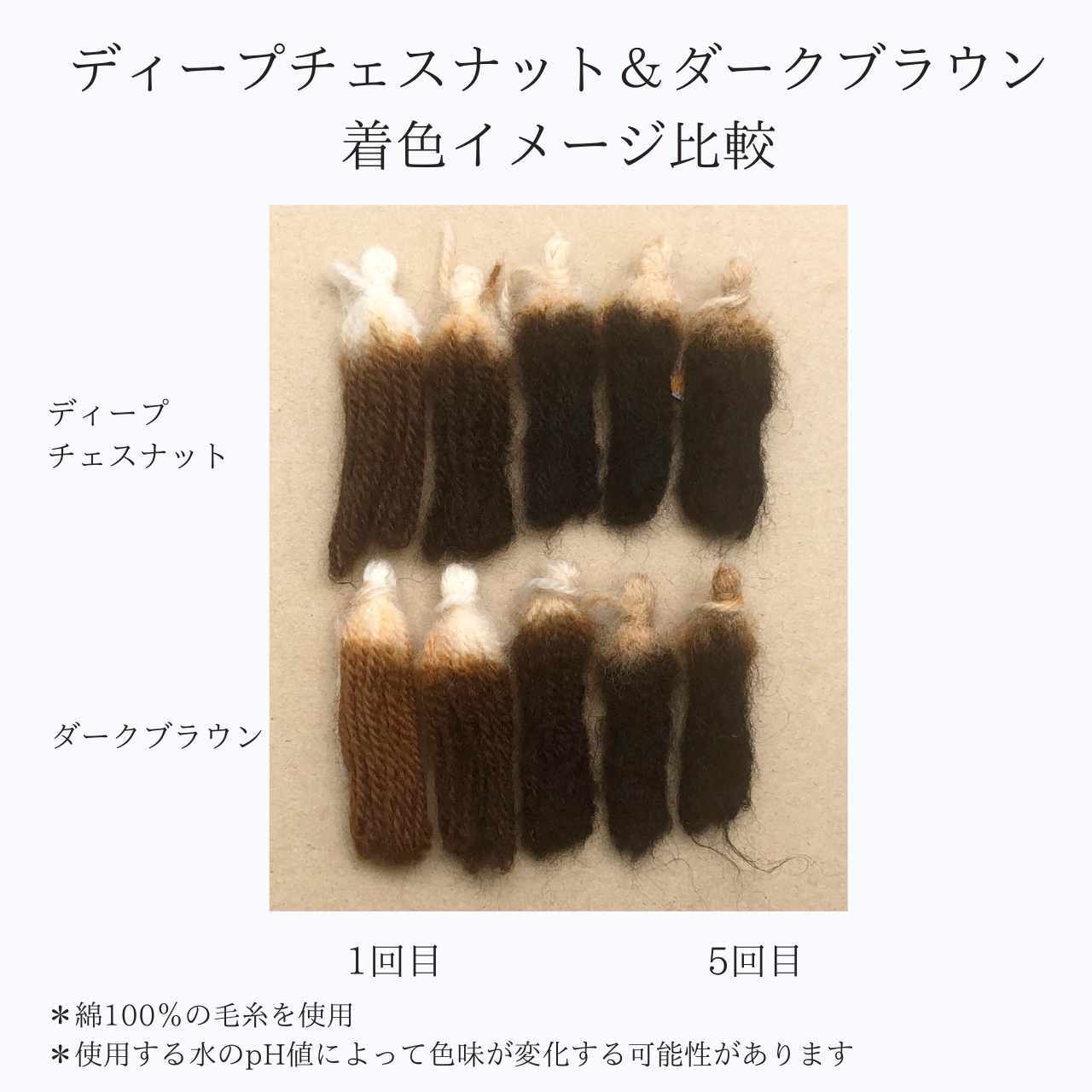 オーガニックヘナ＆ディープチェスナット|2段階施術セット｜エコ