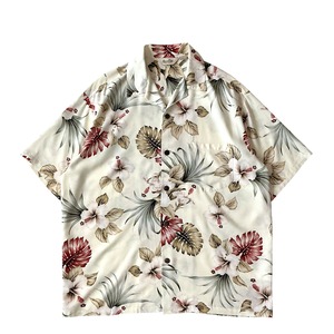 USED Aloha shirt / Paradise Bay / size L