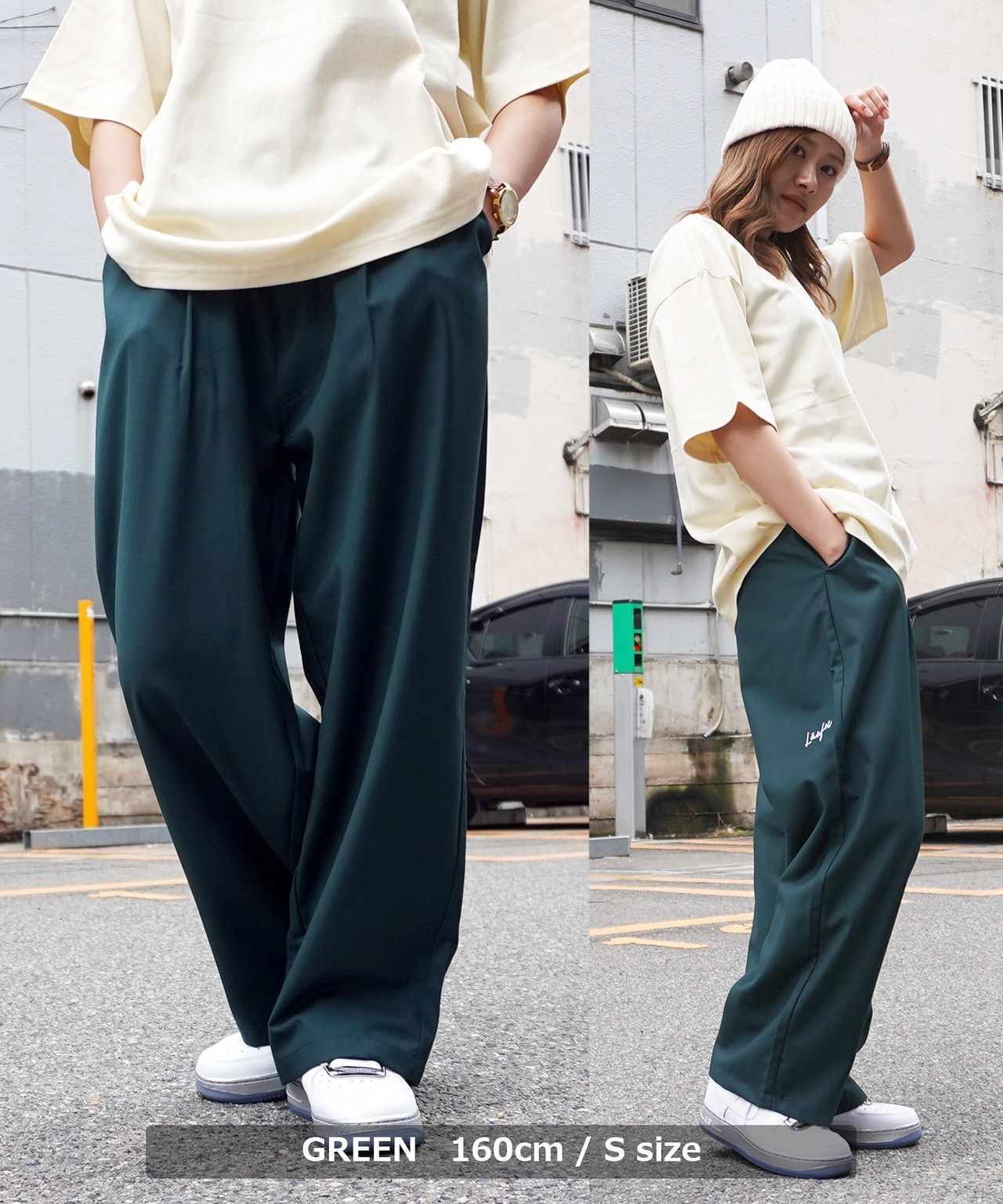 ◇TR ワイド スラックス◇lf-23003bb | 1111clothing / ワンフォー 