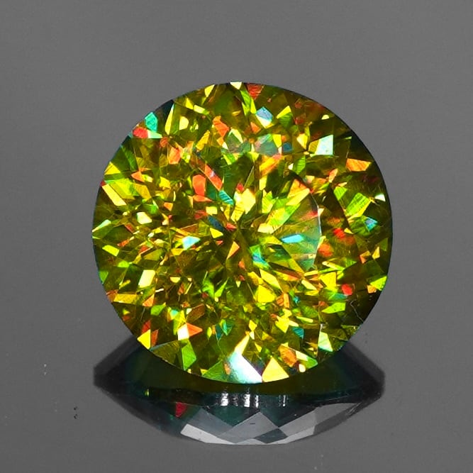 【SIGNATURE】Bright Brilliant Cut®︎ “129 Facets” 1.40ct Natural Sphene