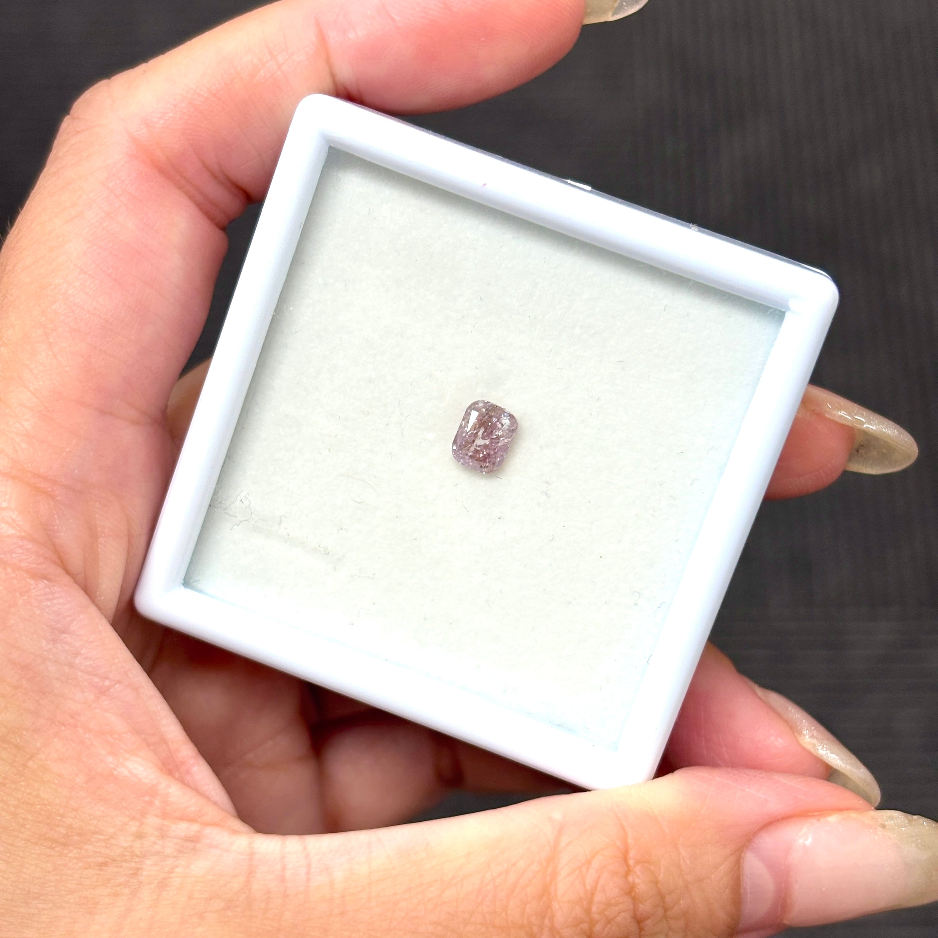 大粒天然ピンクダイヤモンド0.243ct　FANCY BROWNISH PINK 楽天市場】【中央宝石研究所鑑定書】 ピンクダイヤモンド ルース