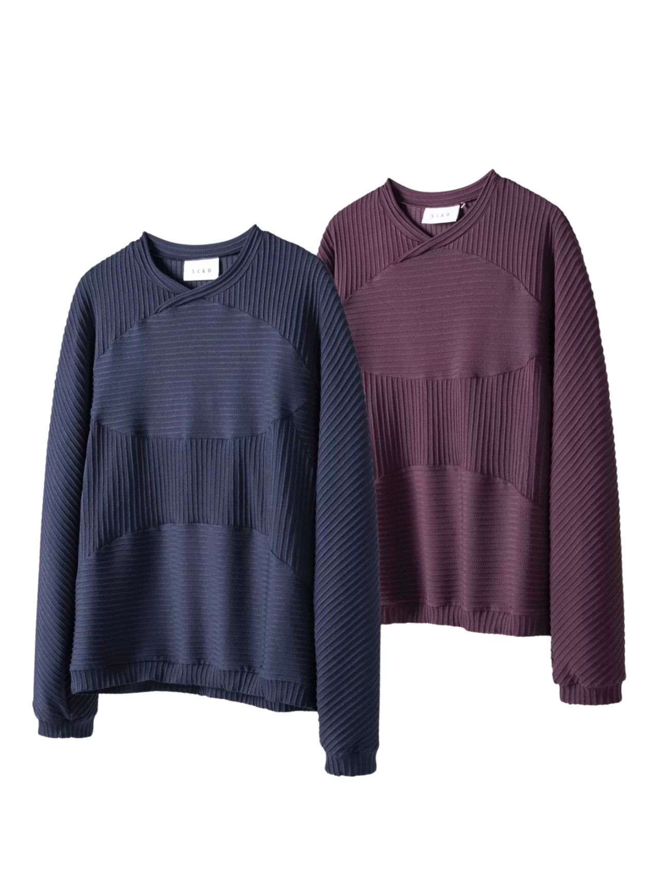 54A0 Deconstructed Bamboo Knit Top