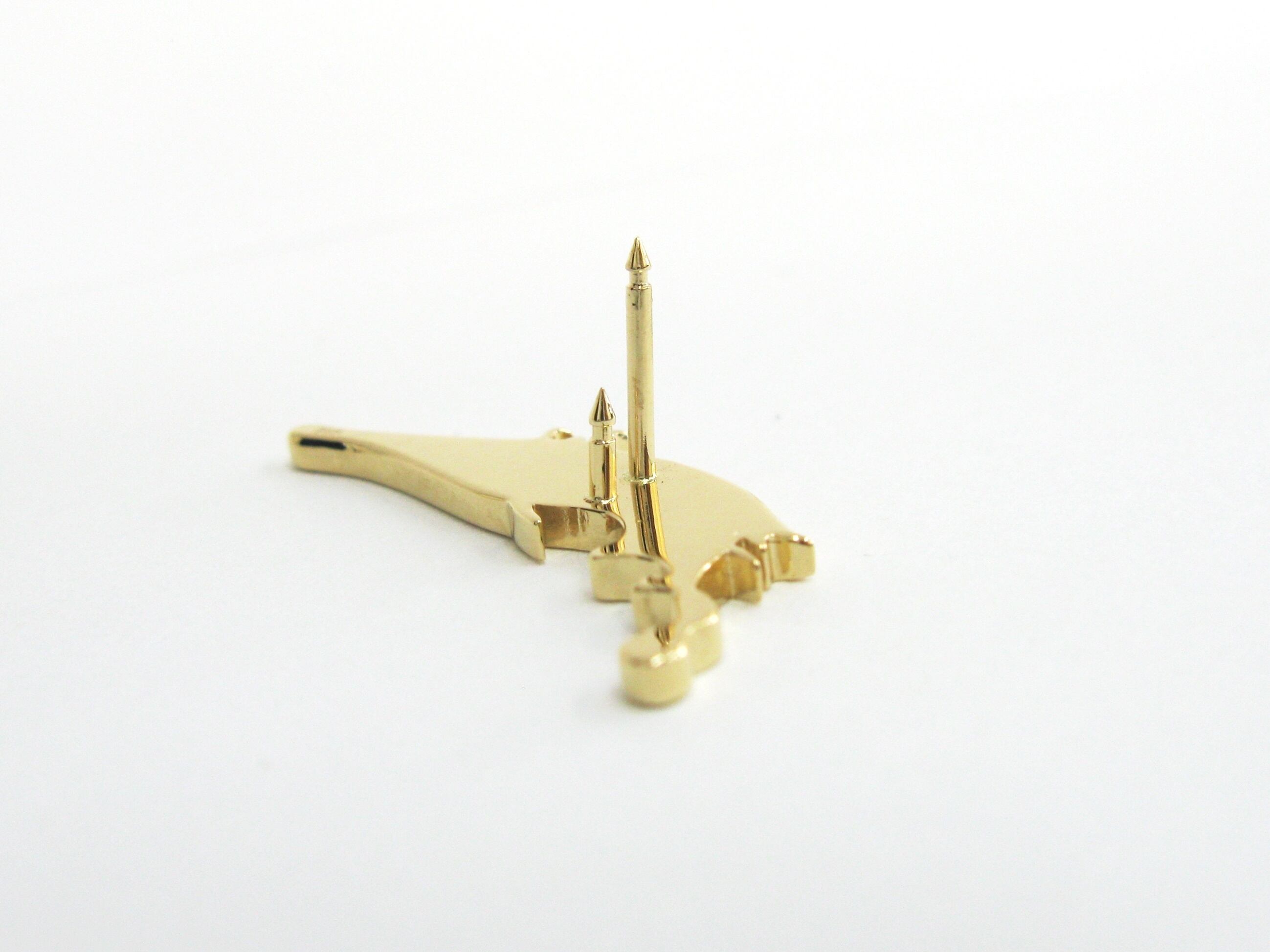 織田信長公 K18麒麟の花押ブローチ | Pay ID