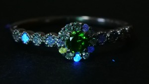 J29-5 Ptデマントイドガーネットリング［01148338］