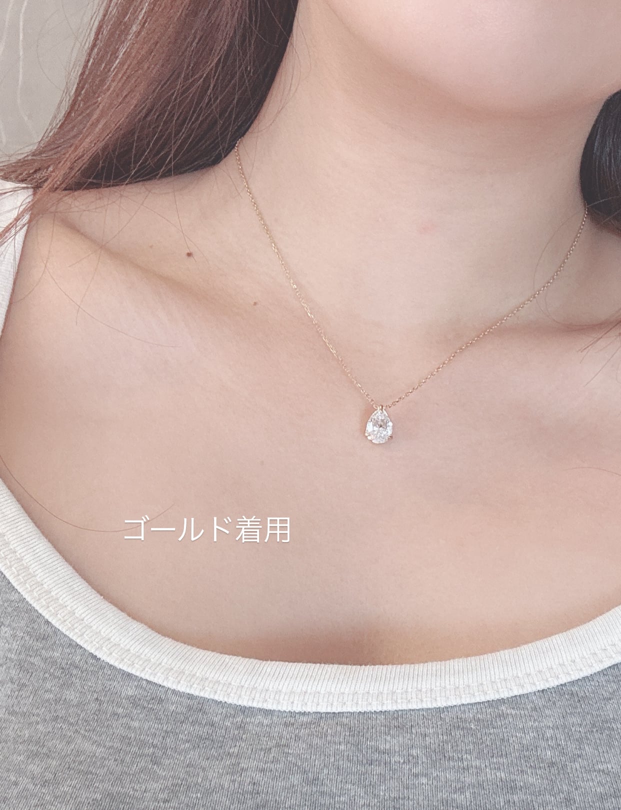 9mm drop necklace [252] | SASSY ANGEL