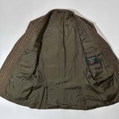 英国製◆80s 90s INVERTERE インバーティア ガンクラブチェック 3B ツイード ウール テーラードジャケット サイズ 40R /メンズ/イギリス製