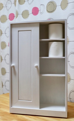 ★ トイレ収納棚　スリムタイプ  カスタマイズできます！★