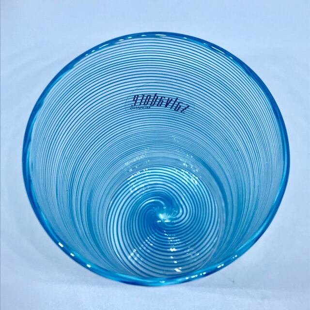 WAKO　フリグラーナ　イタリア　ベネチアンガラス ヴェネチアガラス ムラノ イタリア 花瓶 フィリグラーナ