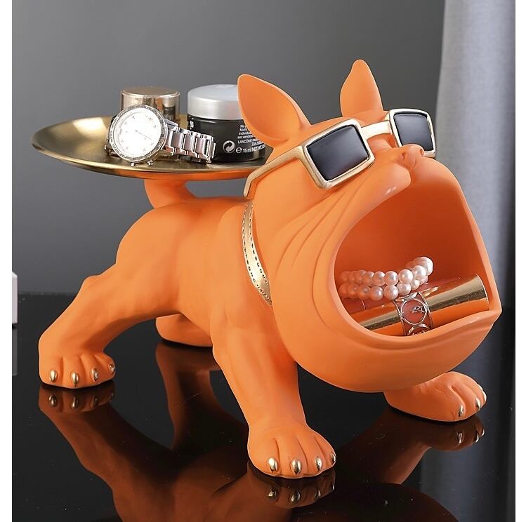 かわいいフレンチブルドッグ 小物入れ 置物 玄関飾りにも 全4種類