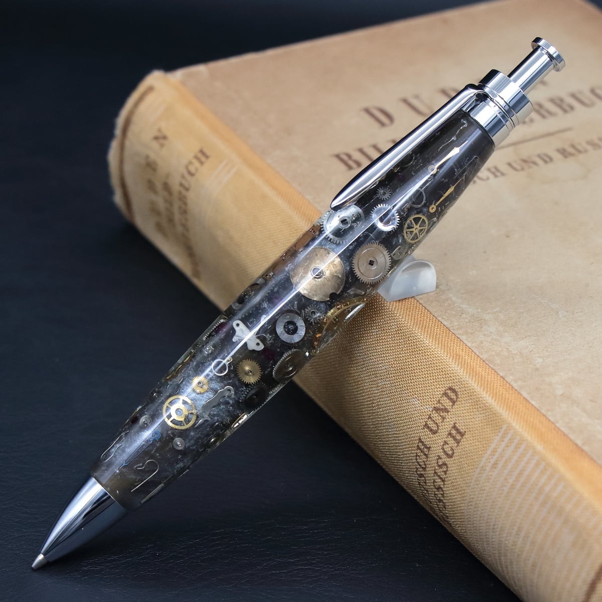 神が宿る木 ハワイアンコア カーリー 縮杢・Pencil 0.5mm」木軸