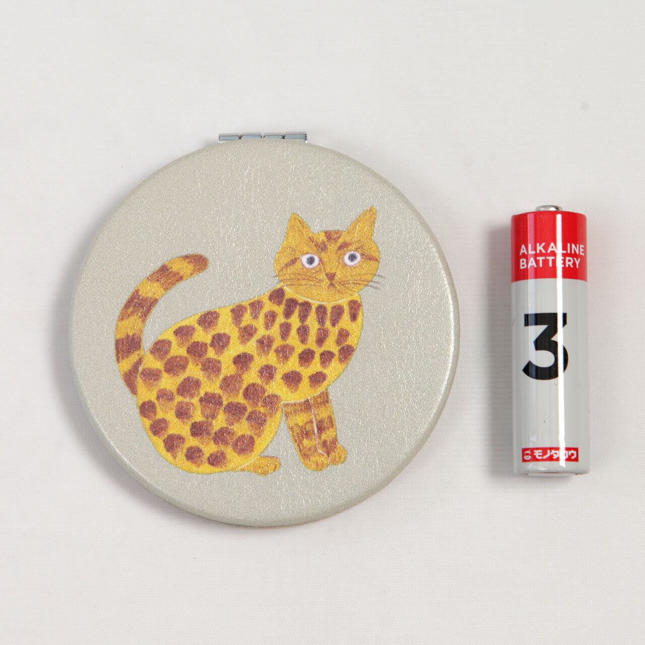 Matsuo Miyuki Compact Mirror Milo 松尾ミユキ コンパクトミラー ねこ
