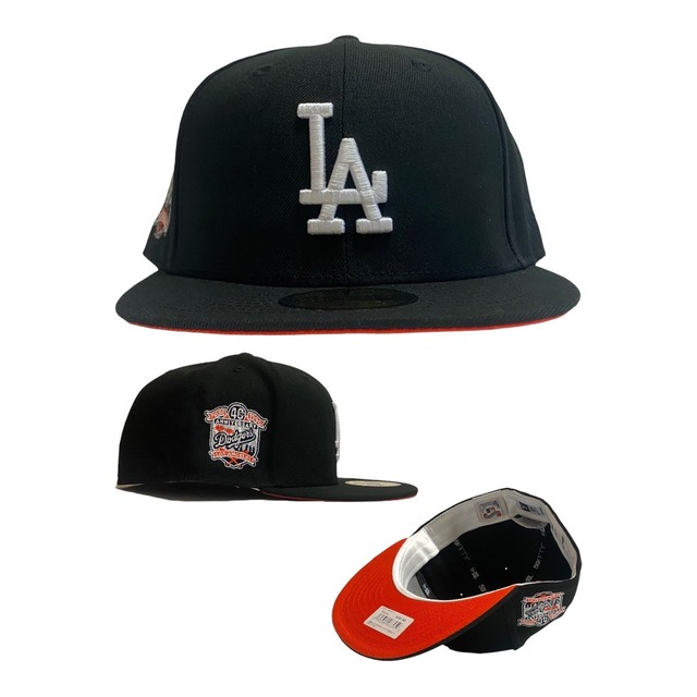 toon Doe het niet Chemicus New Era 59Fifty Fitted Cap LIMITED EDITION Los Angeles Dodgers "40th  Anniversary" Black UV Orange | MOOD