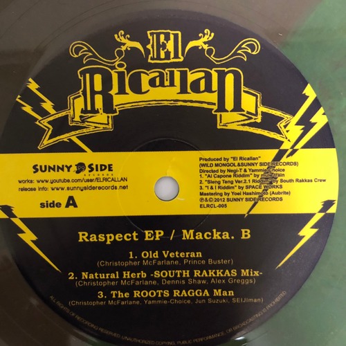Macka B ‎- Raspect【12-50009】