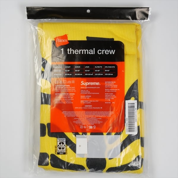 Size【L】 SUPREME シュプリーム 25FW Hanes Bones Thermal Crew