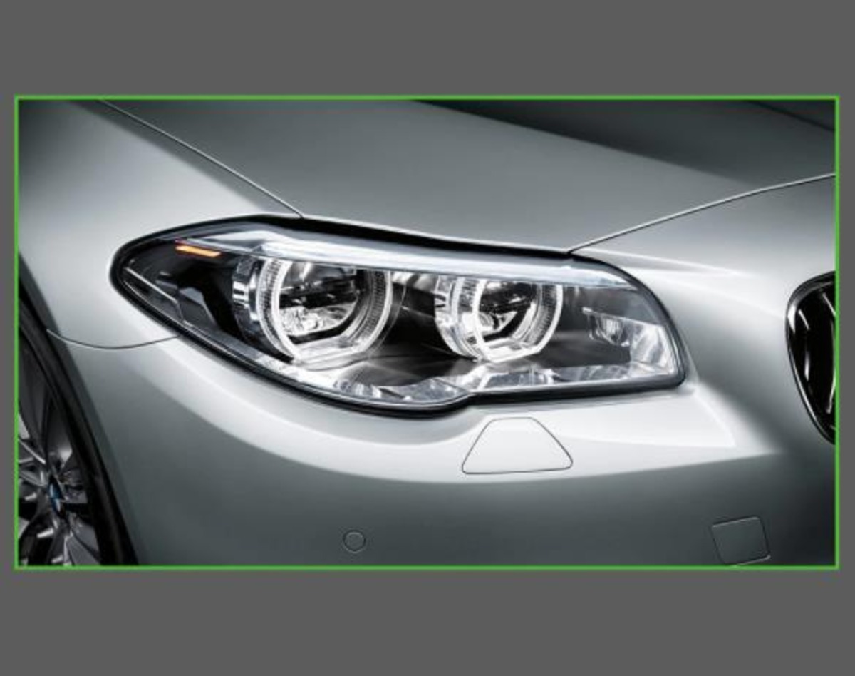 BMW 5シリーズ F10,F18,F11 グレードアップヘッドライト 左右セット 
