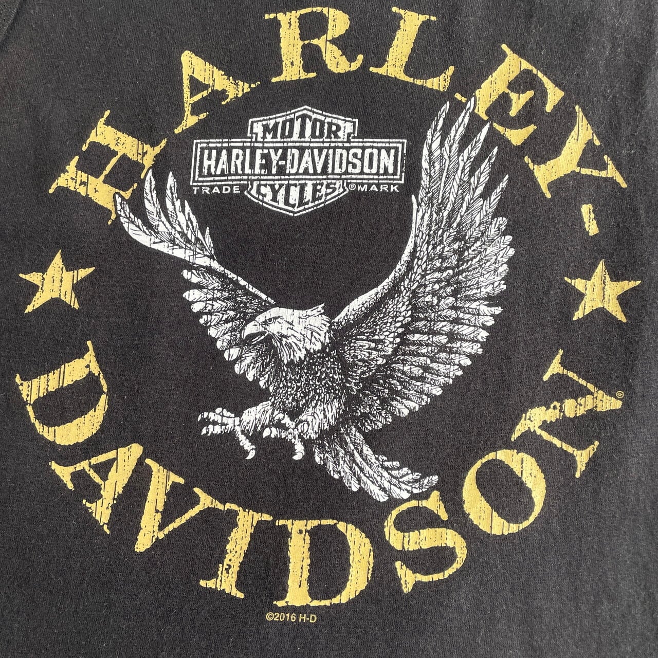 Harley-Davidson ハーレーダビッドソン 両面プリント ノースリーブ