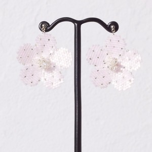 Bijoux Flower Earring（ pale pink ） 
