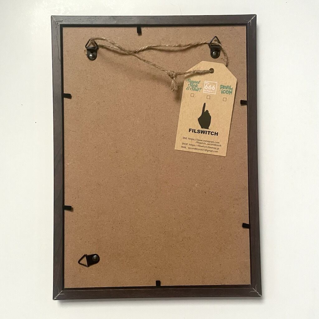 FILSWITCH SKULL」額入りミニポスター (O) | filswitch