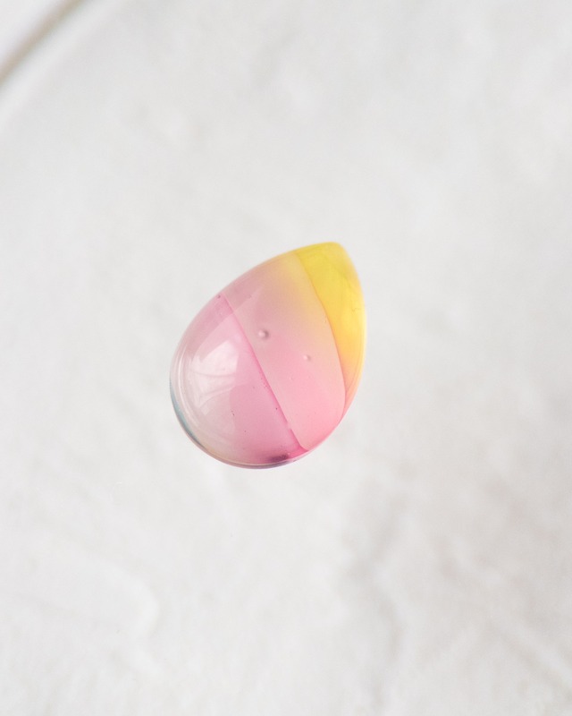 ペアシェイプカボション 14×10mm #69【硝子の宝石】