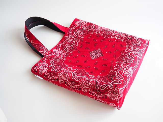 Tote Bag【Bandana × Recycled felt】