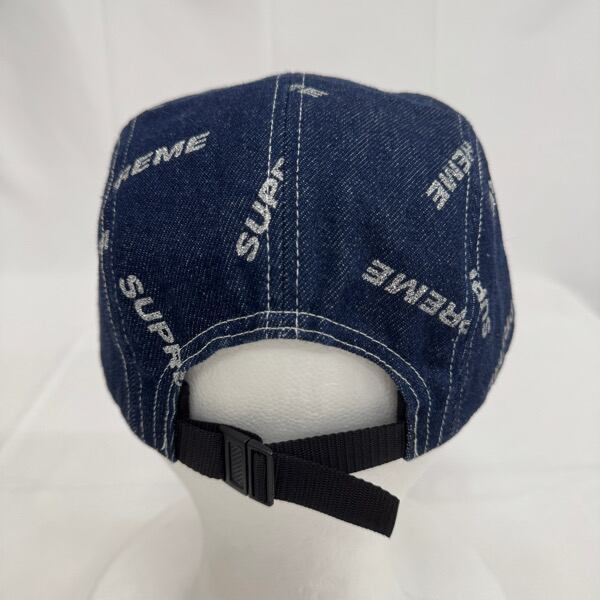 シュプリーム SUPREME 17SS Denim Logo Camp Cap Supreme/シュプリーム【17SS】Logo Denim Camp Cap/ロゴ デニム
