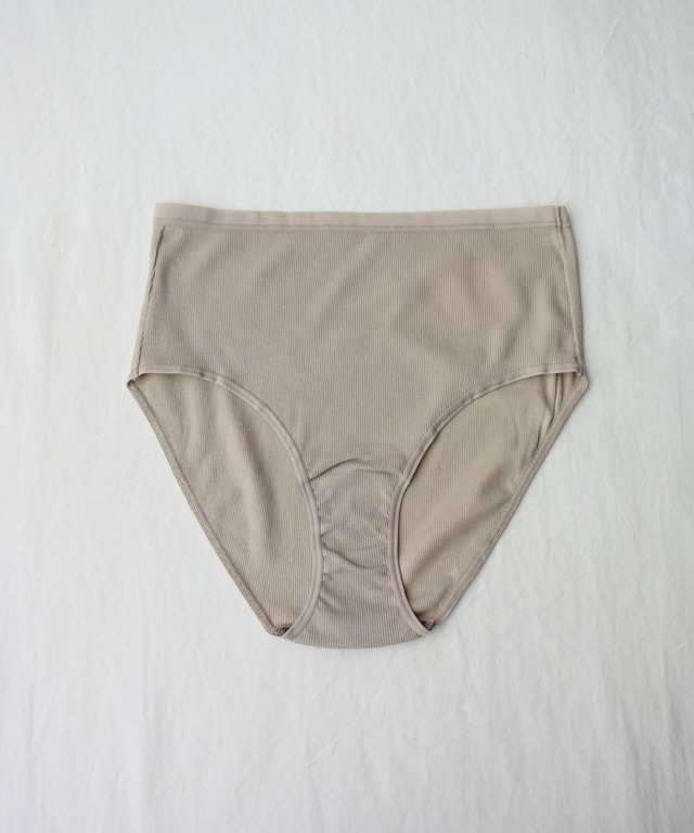 OVERNEATH/Briefs019/ High-waist　Rib