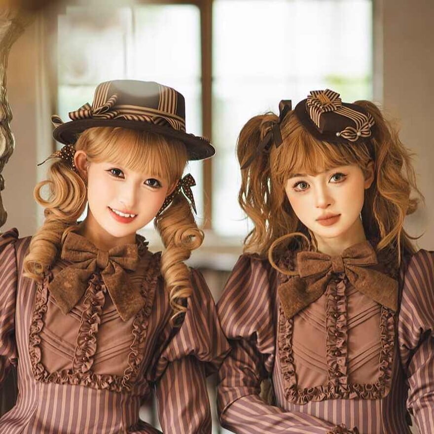 SEASONZ 予約商品 ゴスロリ ボンネット BNT レトロ クラシカル