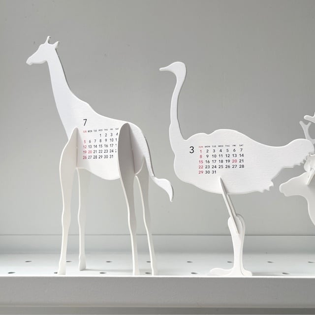展示品 good morning calendar 2026 ZOO グッドモーニングカレンダー