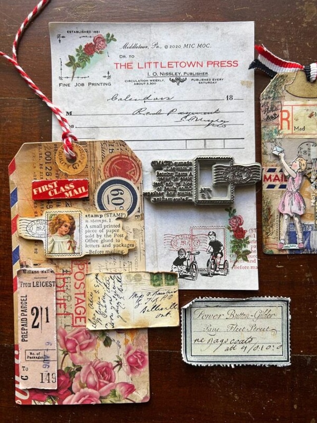 Mic Moc　ラバースタンプ　Postage Stamp　RS286【Mic Moc（ミックモック）】[MIC-129h]