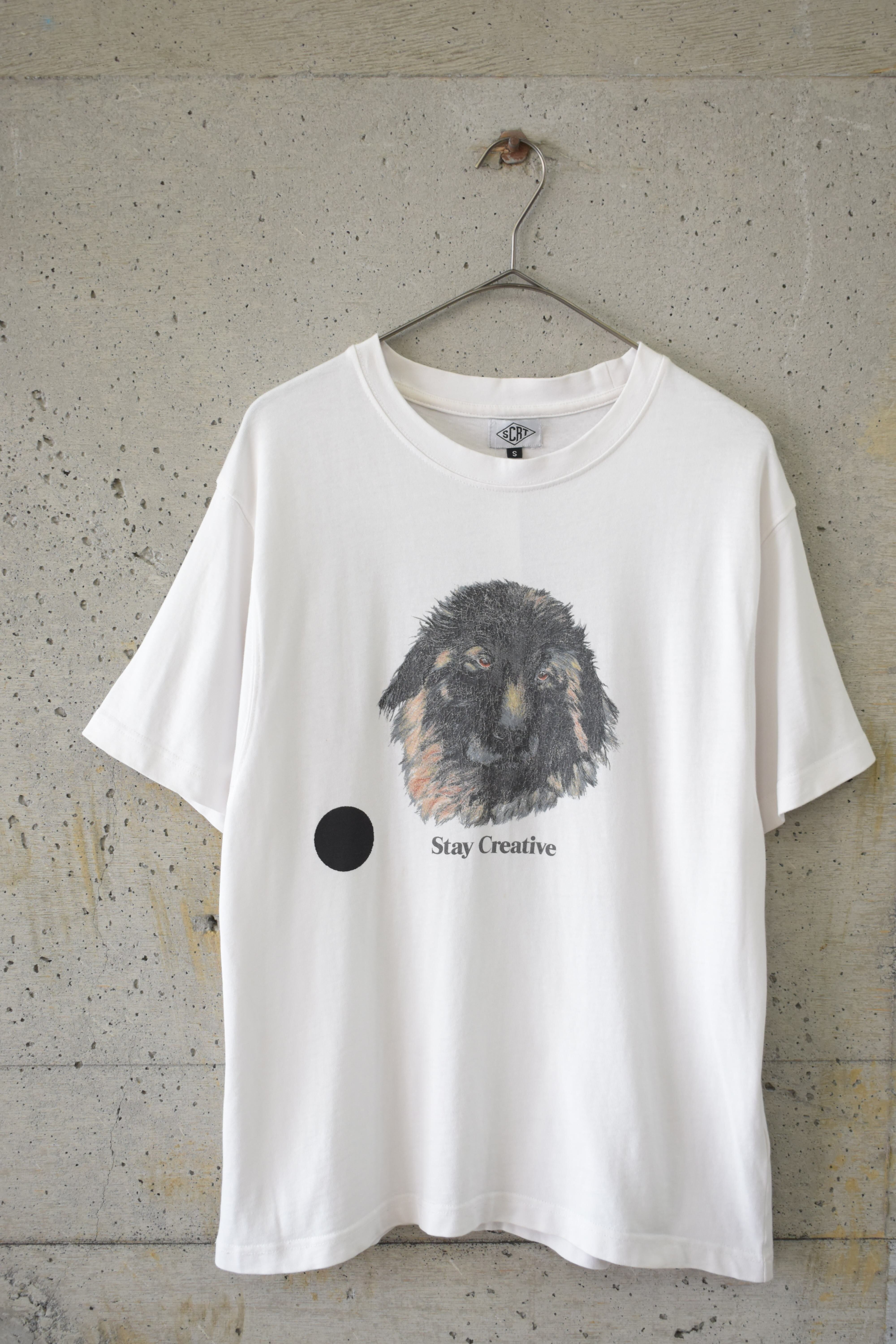 Black dog T-shirt