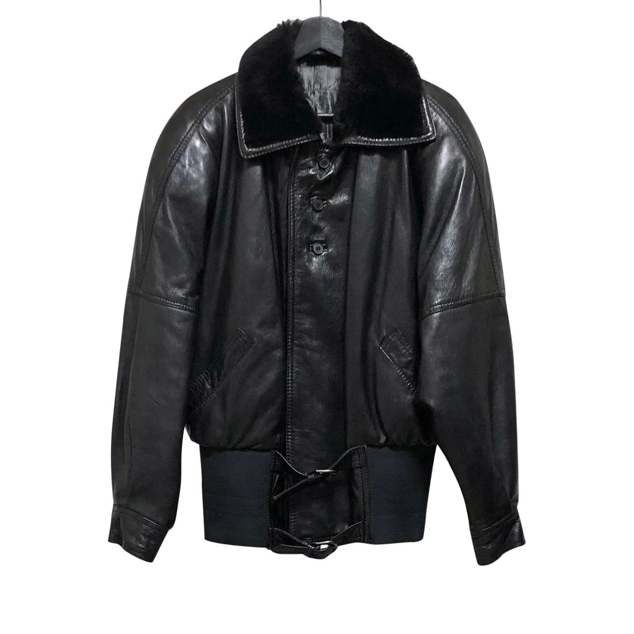 vintage GIANNI VERSACE leather bomber jacket | NOIR ONLINE