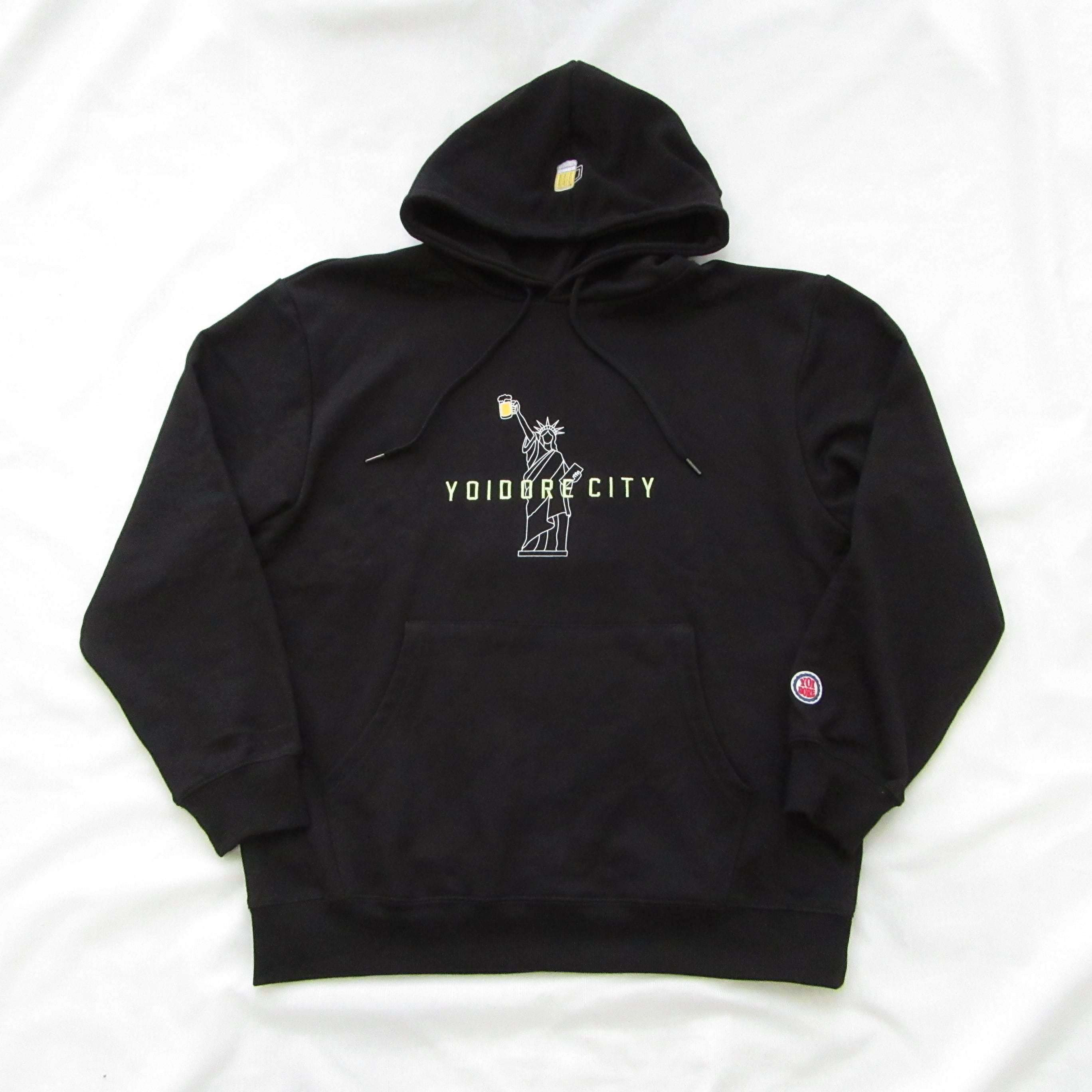 YOIDORE ヨイドレシティプルパーカー ブラック | セレクトショップen