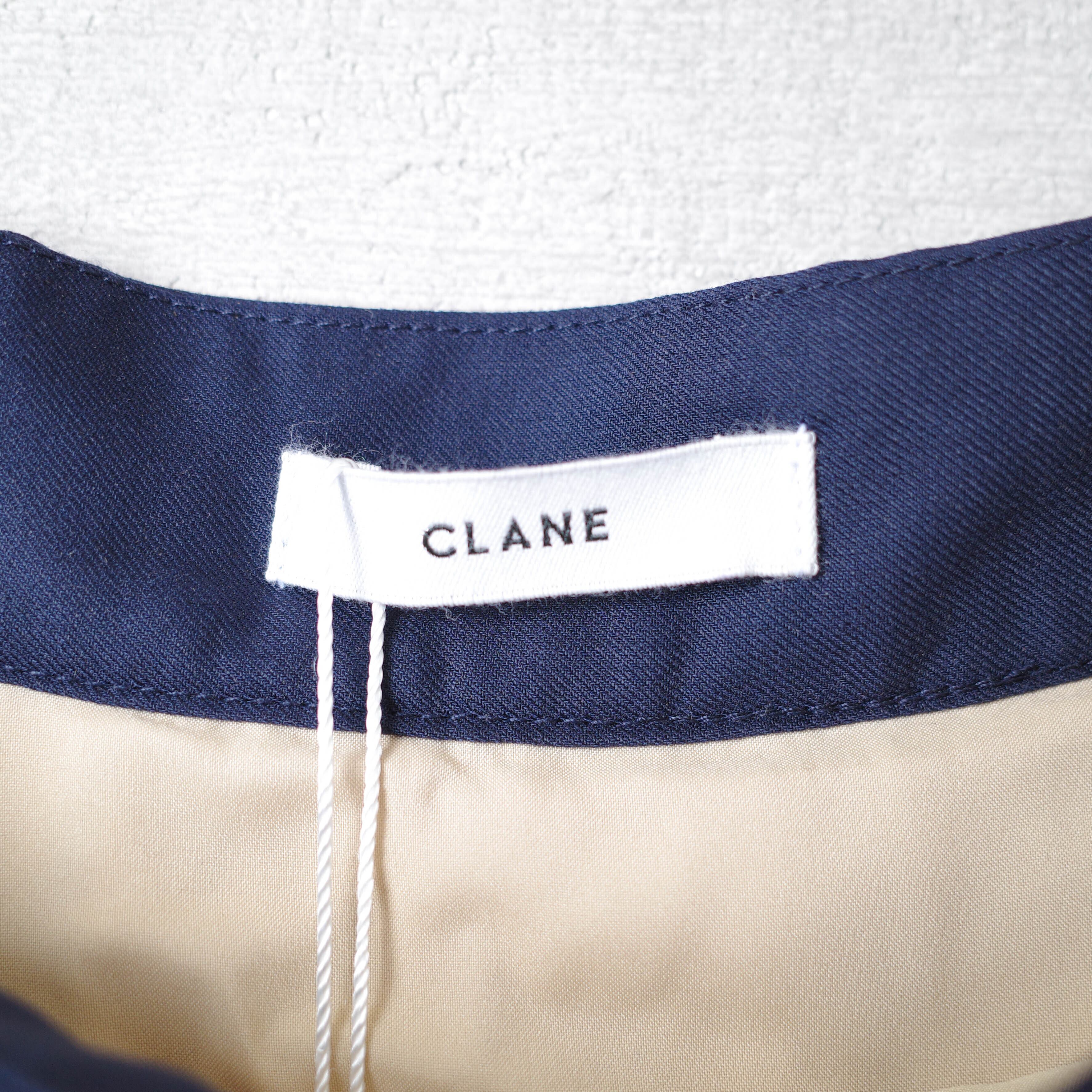 [NEW] CLANE	PLEATS LAYERED SKIRT 10109-6132 NAVY